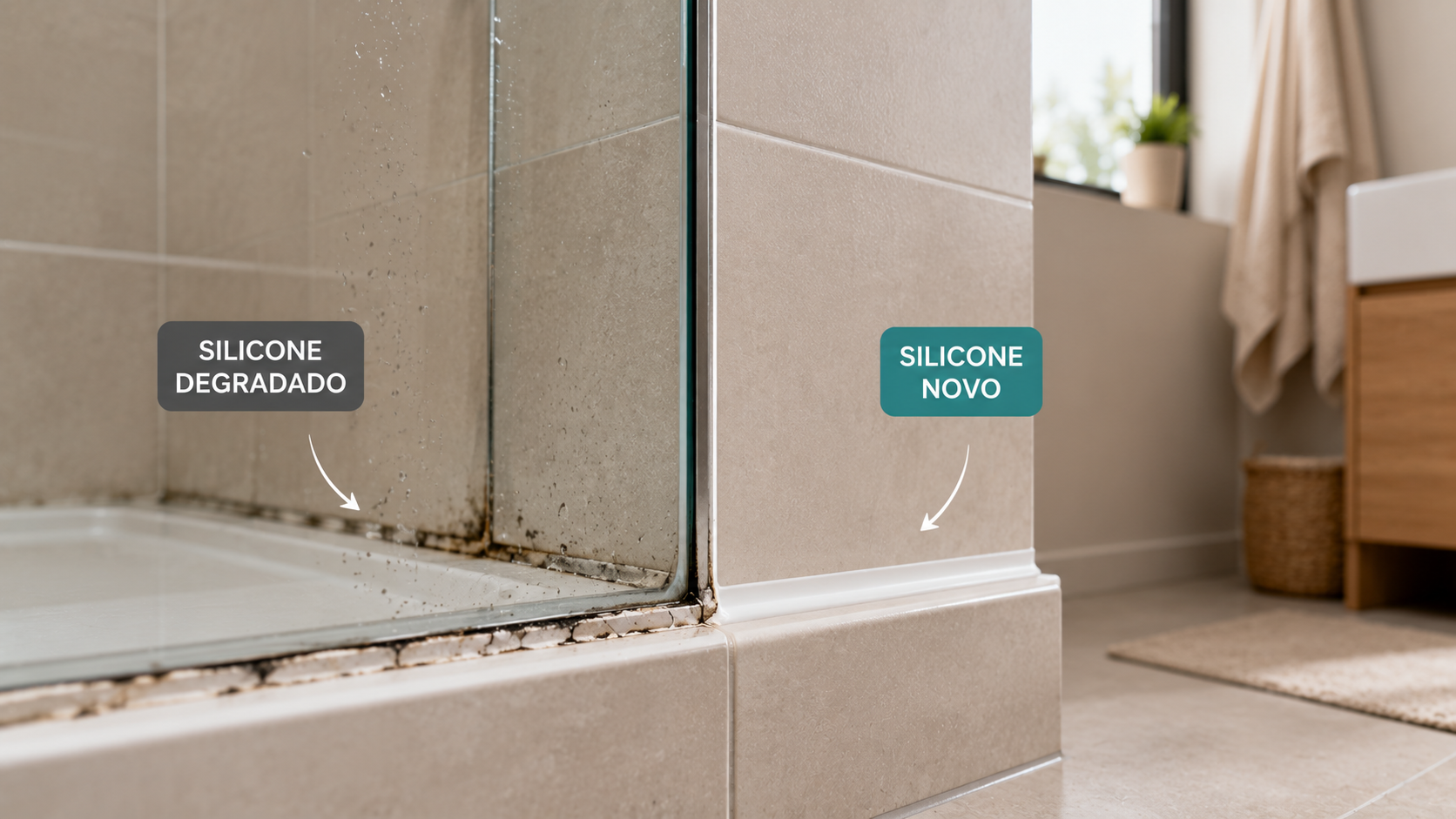Quando substituir o silicone da casa de banho?