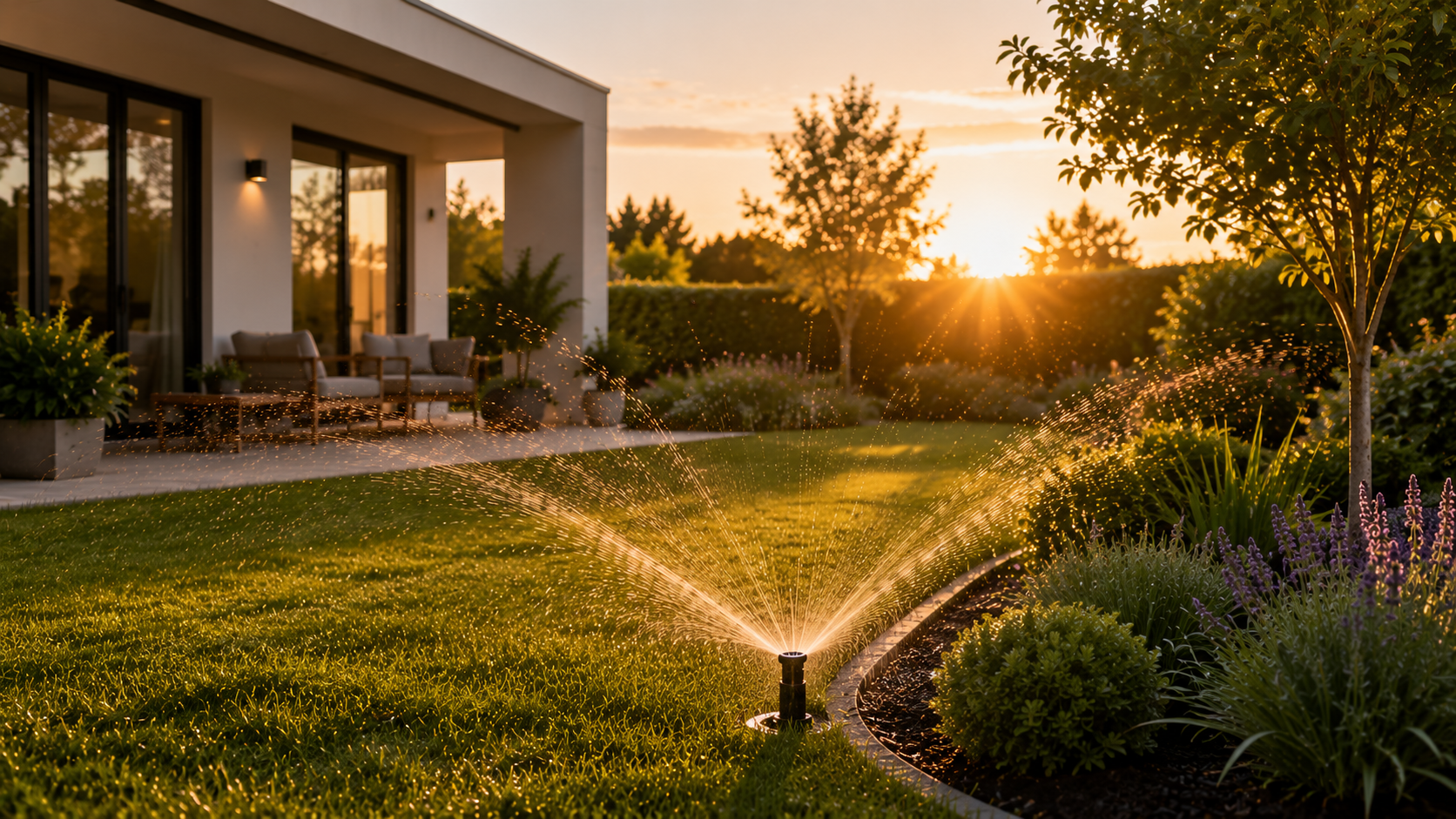 Como poupar água ao regar o jardim no verão?