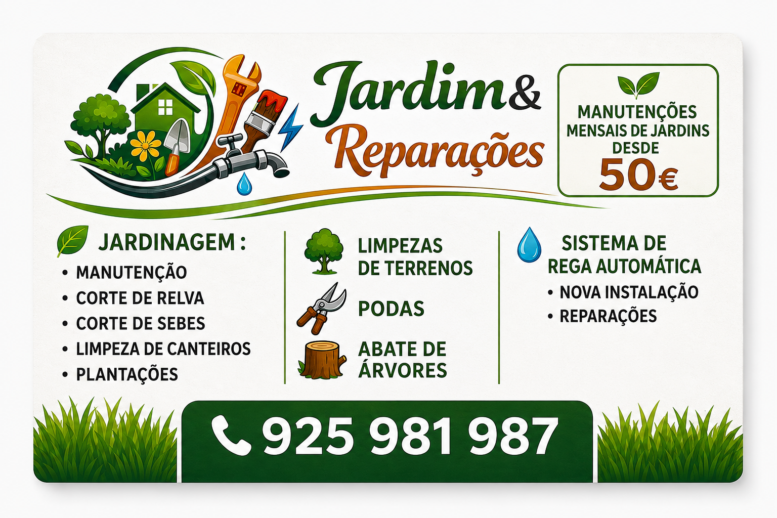 Jardim e Reparações 