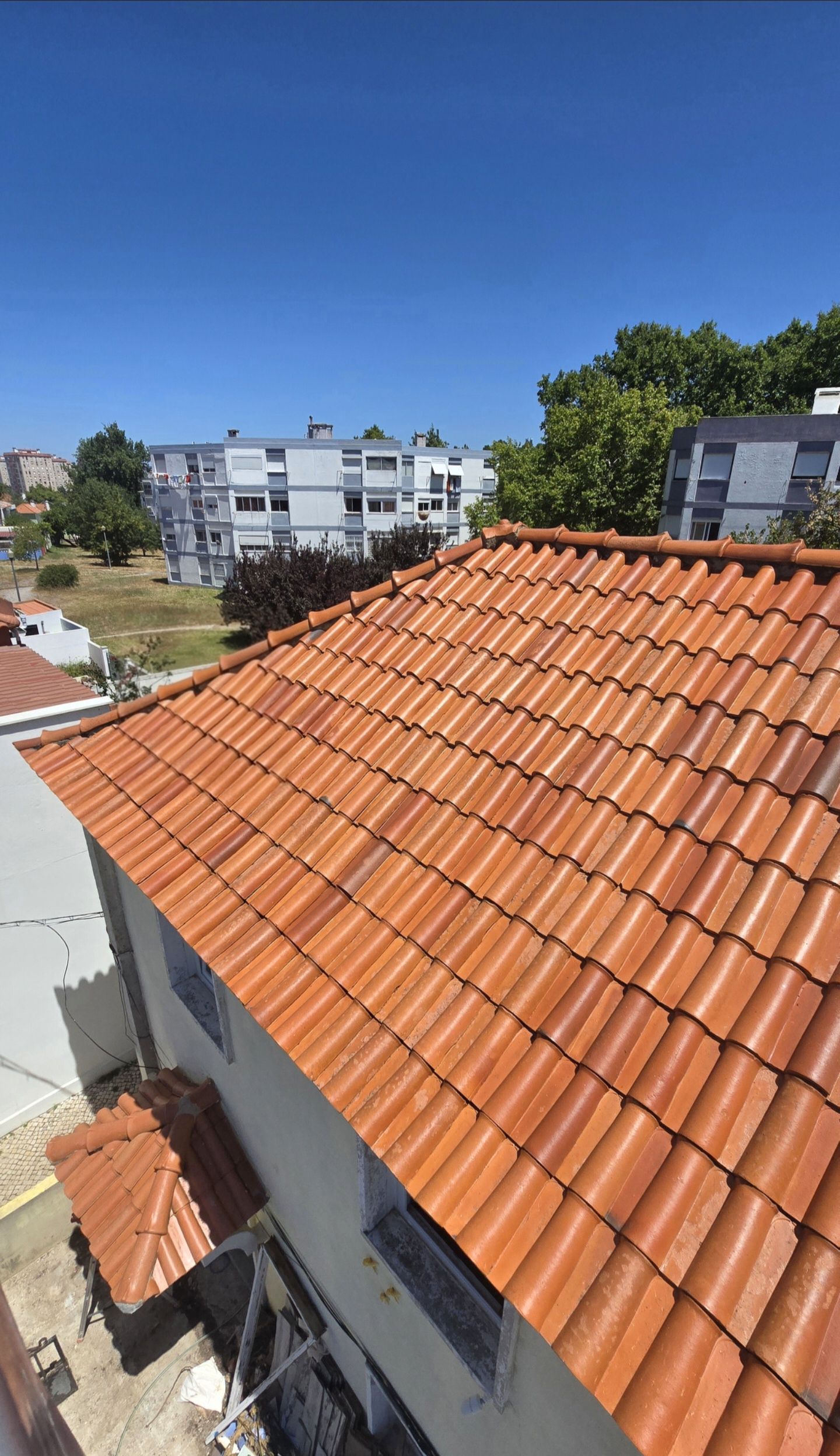 Limpeza e tratamento de telhado 