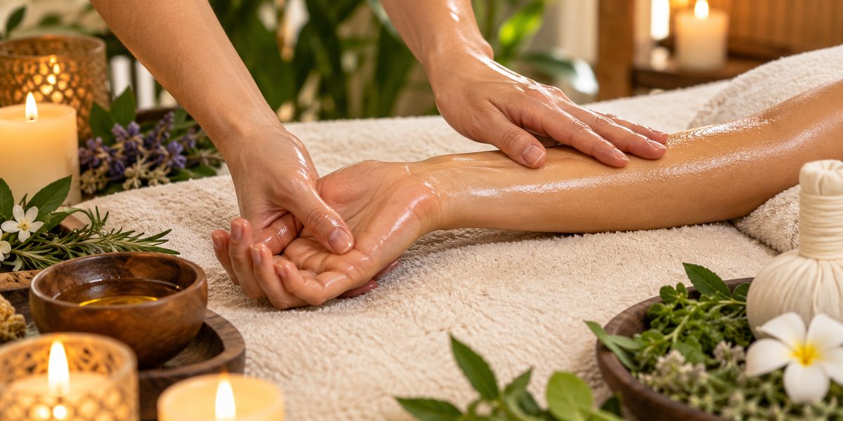Massagem aromática