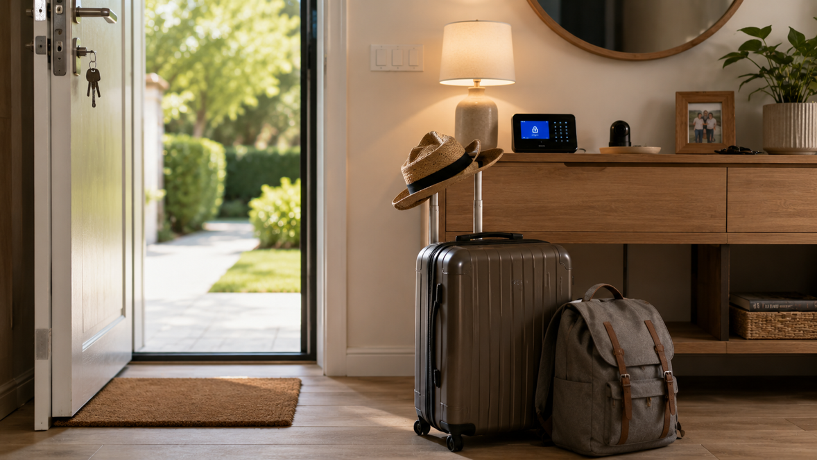 Como proteger a casa antes de ir de férias?