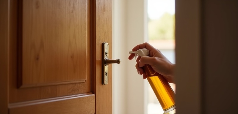 Como arranjar uma porta que range ou fecha mal?