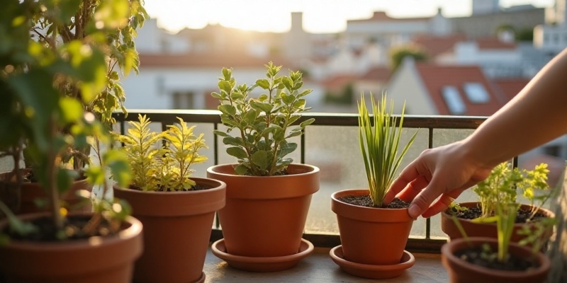 Como recuperar as plantas da varanda depois do verão?