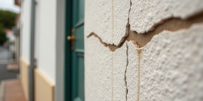 Uma fissura na fachada deixou entrar água: quando é preocupante?